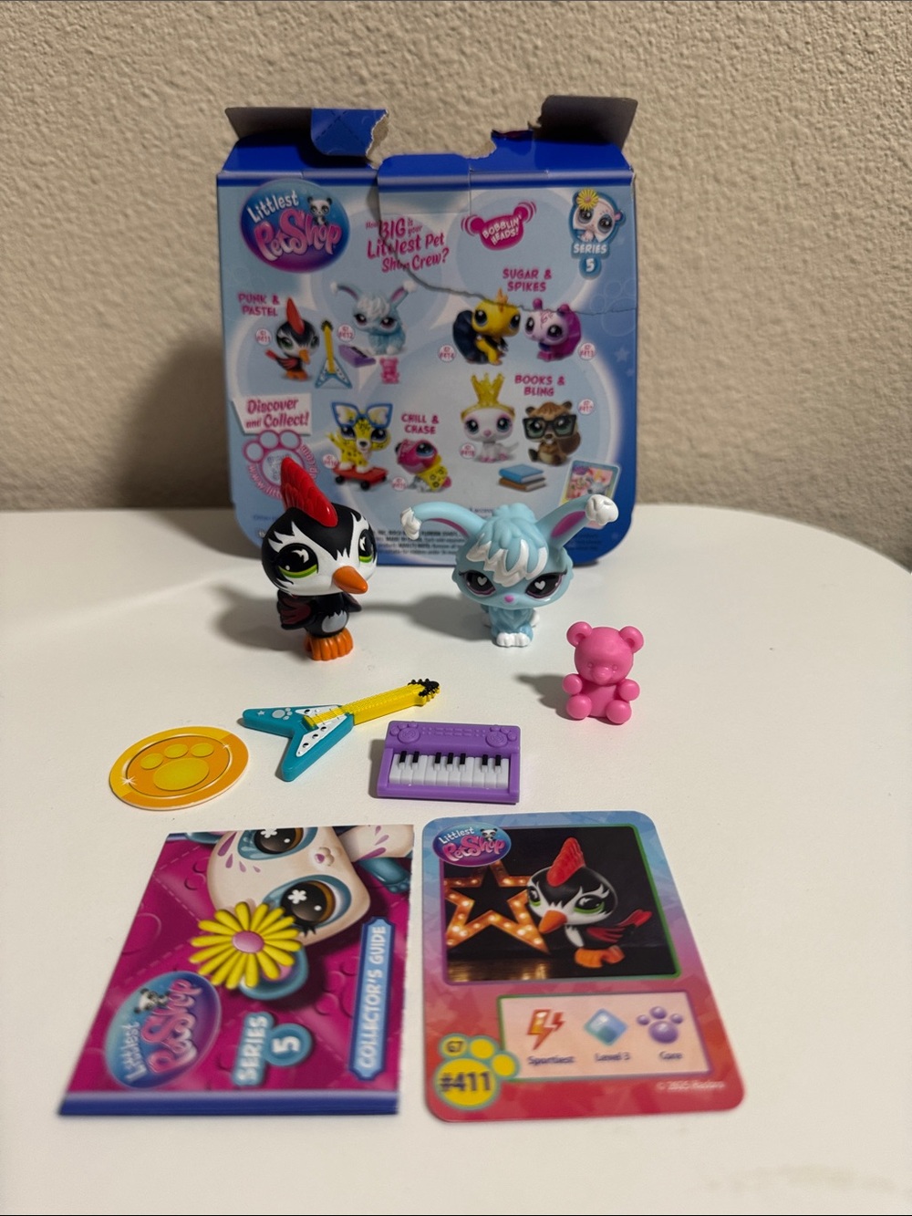 Littlest Pet Shop Punk & Pastel set - Series 5